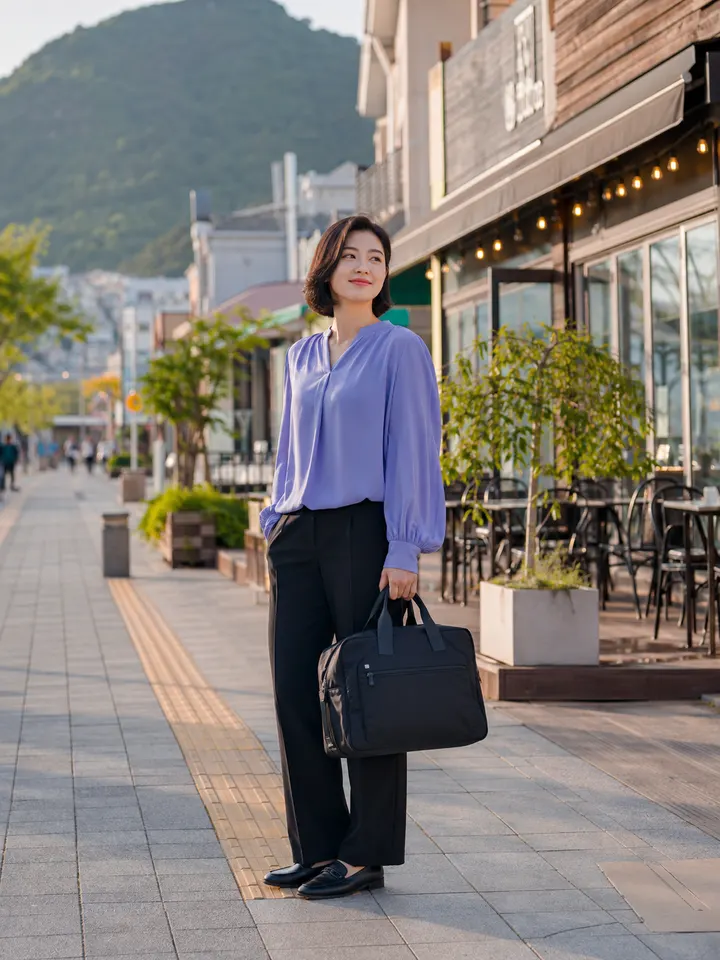 江原道 Goseong上门按摩 늘봄온기케어 合作按摩服务广告情景演绎图片|HomeCareOn