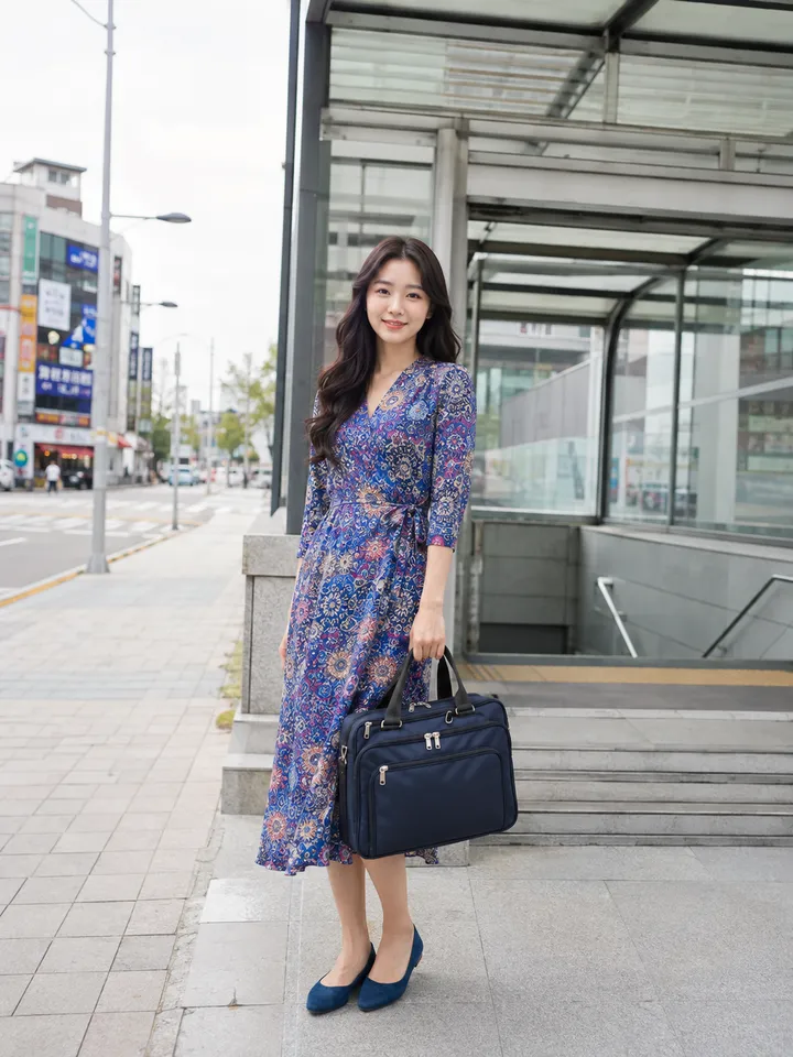 Taean, South Chungcheong visiting massage · 늘봄소담케어 partner massage service advertising illustration|HomeCareOn