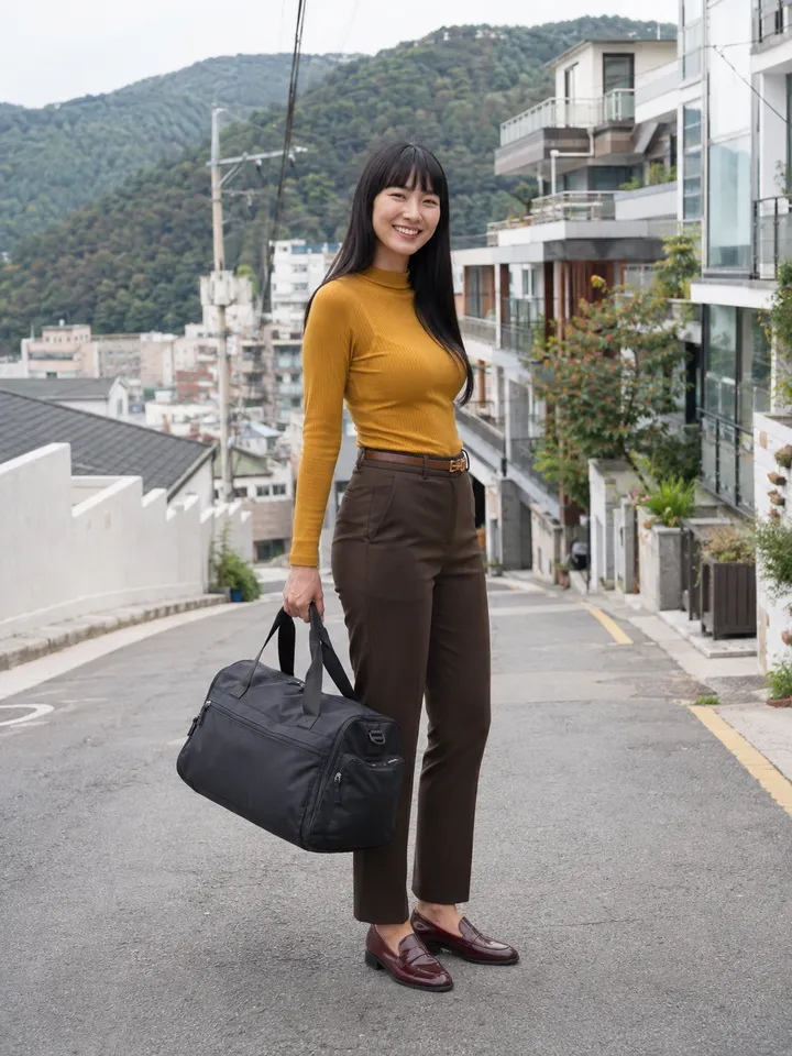 Buk, Busan visiting massage · 수풀아로마 partner massage service advertising illustration|HomeCareOn