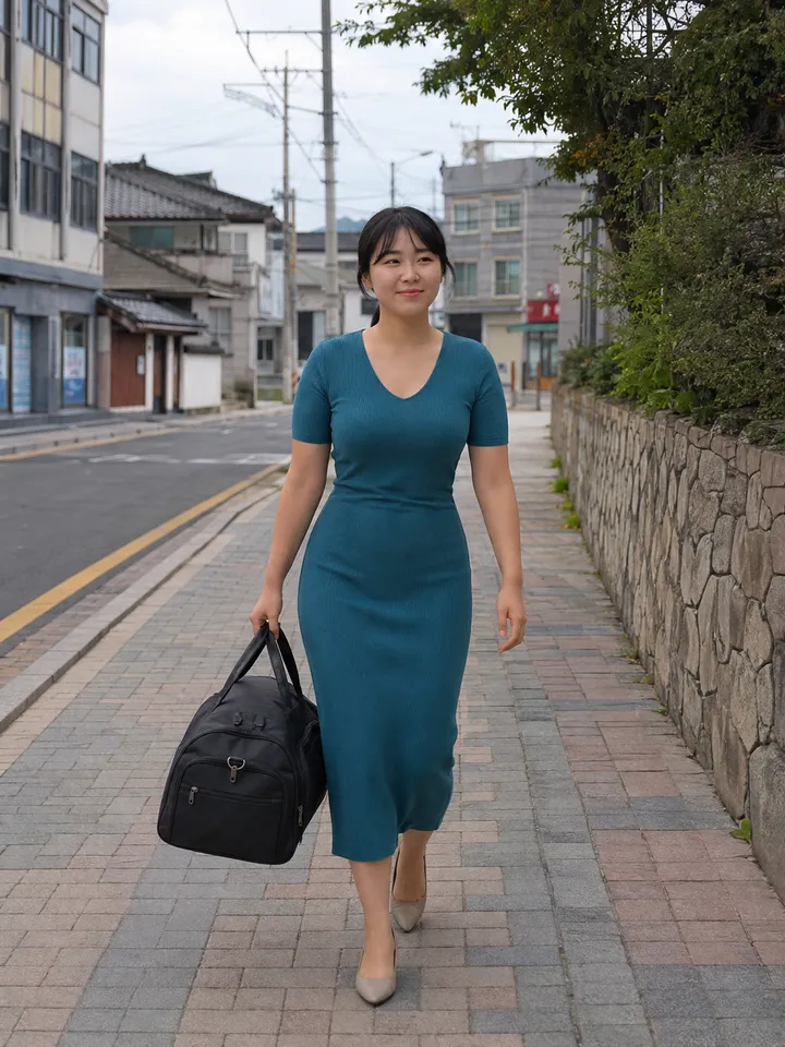 Changnyeong, South Gyeongsang visiting massage · 느린온케어 partner massage service advertising illustration|HomeCareOn