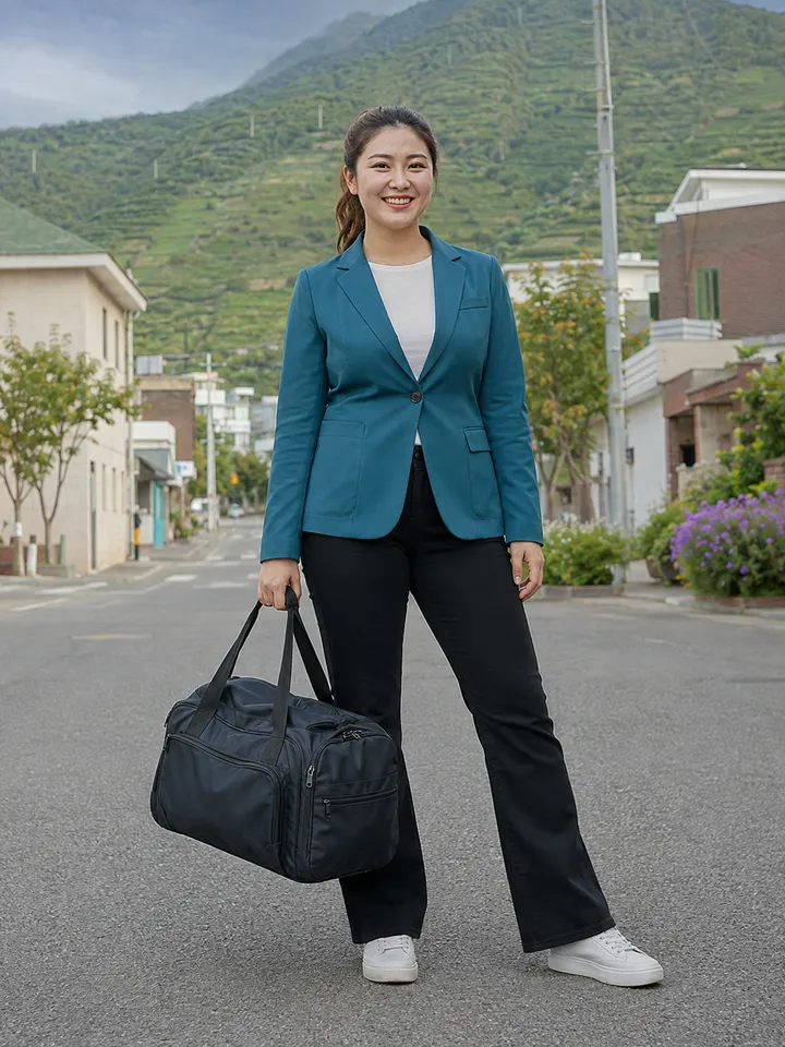 Boseong, South Jeolla visiting massage · 오롯케어 partner massage service advertising illustration|HomeCareOn