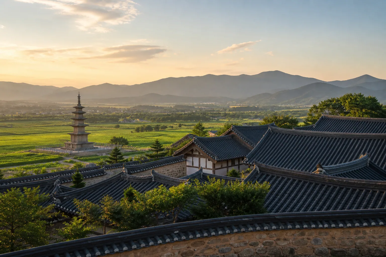 경북 지역을 대표하는 도시와 자연 풍경